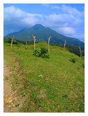 view of mt. iraya....batanes' highest peak which paul, our mountaineer friend, trekked on good friday...