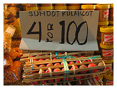sundot kulangot = pinch of snot/booger ... they're pretty tasty actually! ...but no, they're not what you think...they're just called that way =)