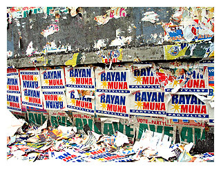"Bayan muna" means "Country First" but it's all just dirty politics 